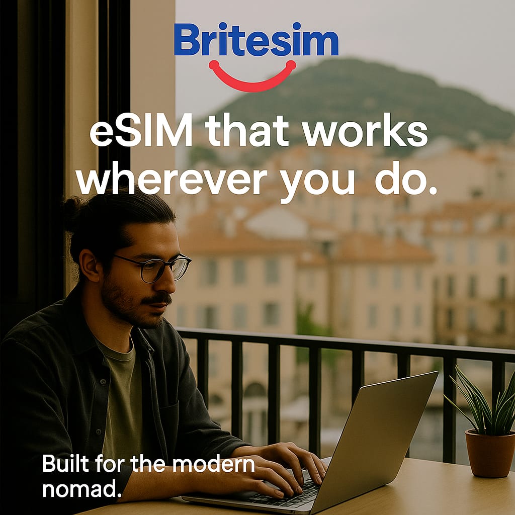 Traveler using Britesim